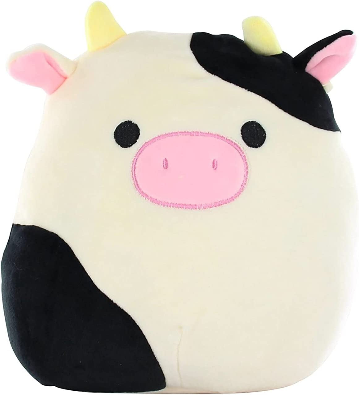 Squishmallows Official Kellytoy Plush 8 Inch Squishy Soft Plush Toy Animals (Connor the Cow)